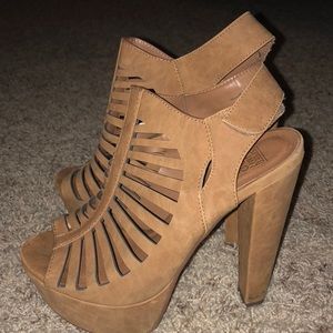 Brown heels
